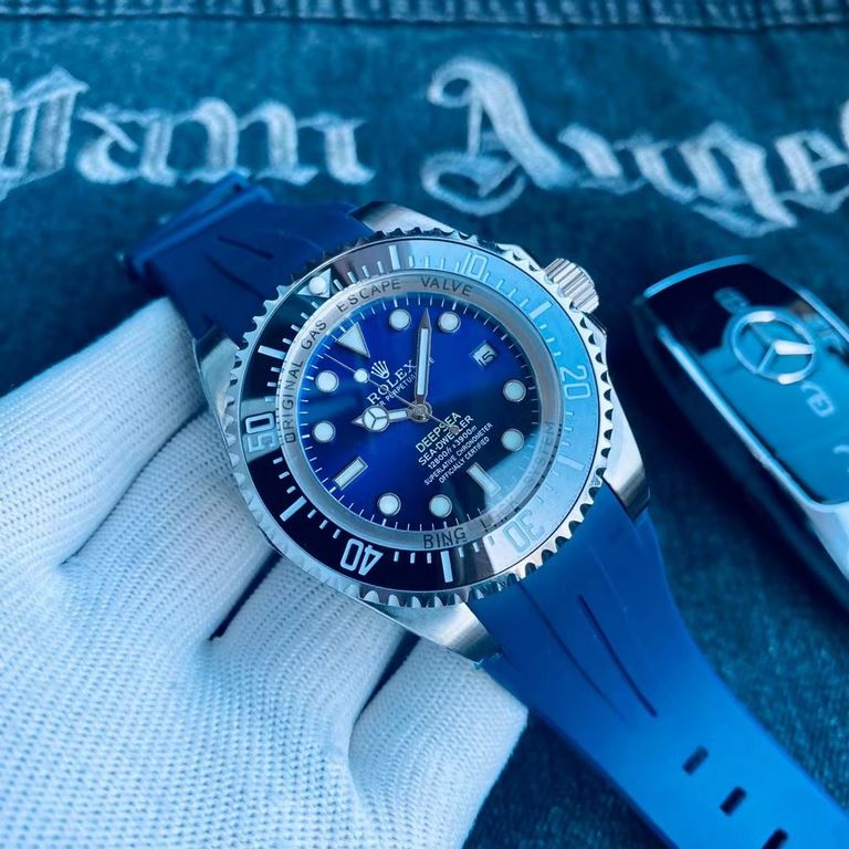 brand Rolex SEA-DWELLER Ghost King    introduction the essence of the copy of the parallel purchasing version of the Ghost King SEA case for steel to reach the same as the original  bezel original craft ceramic bezel thr