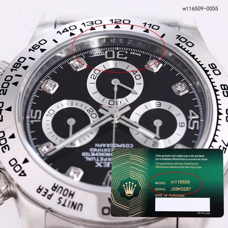 NF factory to strong production   Rolex top version m116509-0055 black diskEquipped with NFC induction anti-counterfeiting function, can be read by cell phone induction, card, official website, dial inner shadow code thr