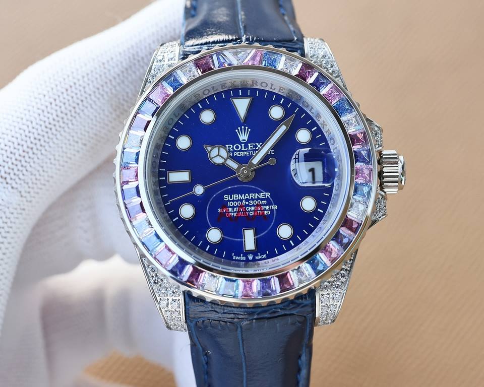 2813 movement8215 movement.Rolex-ROLEX  boutique men's watches       Dignified atmosphere, gentleman's style, excellent quality, hot sale all over the city. Using automatic mechanical movement, top 316 stainless steel ca