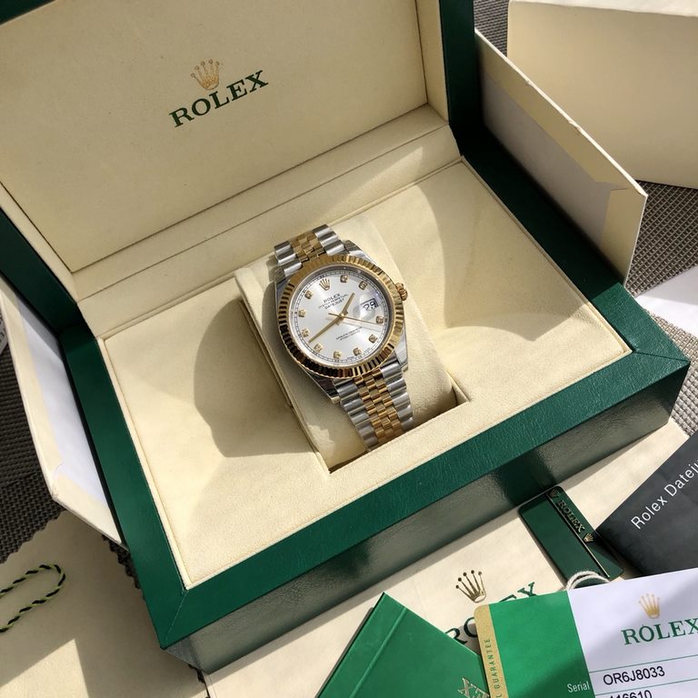 Wholesale box support Hong Kong, the United States direct mailRolex Rolex Logotype series men's watches, special channel bull goods! Dial size 41mm, equipped with Rolex Log original 3235 automatic mechanical movement, sc