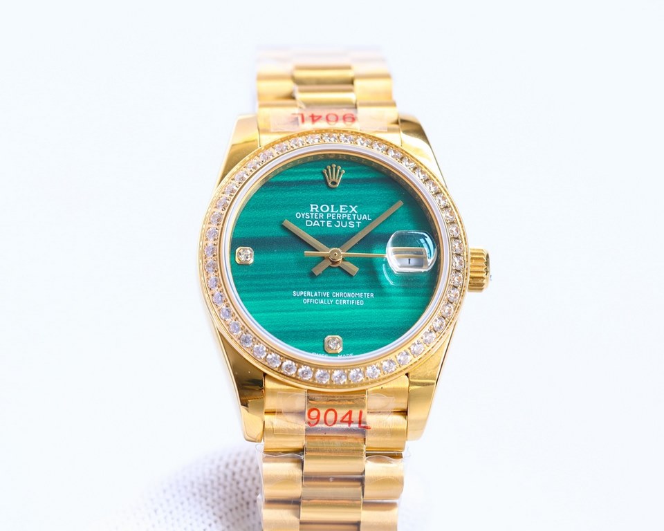 Taiwan factory upgraded version   the opening of the year masterpiece non-market quality original molding the highest version of the market Rolex Rolex log type series full of stars with diamonds mechanical men's watches