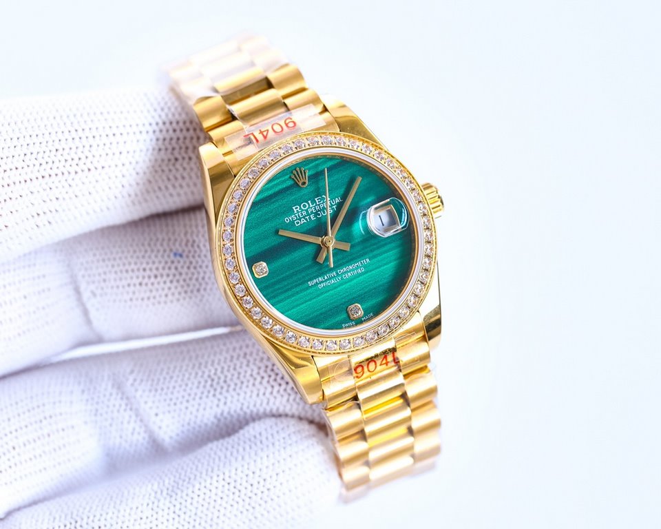 Taiwan factory upgraded version   the opening of the year masterpiece non-market quality original molding the highest version of the market Rolex Rolex log type series full of stars with diamonds mechanical men's watches