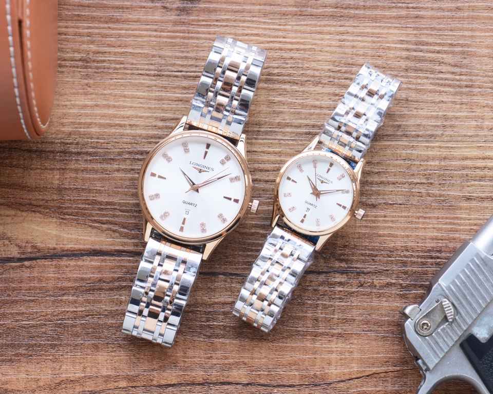 Longines   Couple's Pair Watches Original imported quartz movement Mineral glass mirror 316L steel case Diameter Men 40mm Women 30mm Thick 8mm   If the sun   stops its dazzling light today. Then a smile from you will lig