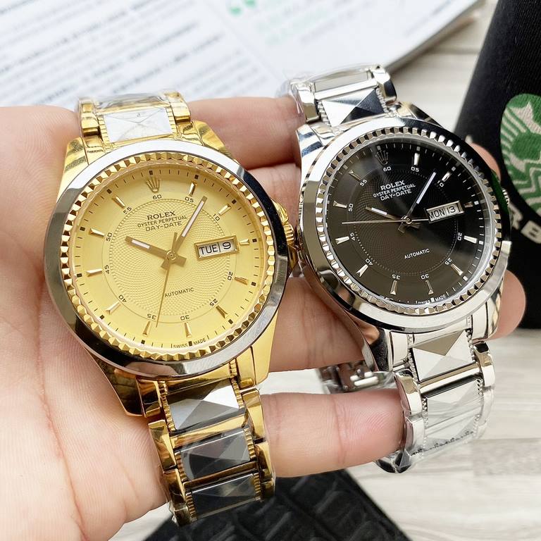 Brand Rolex (three needle new, business and leisure) luxury atmosphere Type boutique men's watches (new) Strap real cowhide strap (comfortable)  361 steel strap (durable) Movement imported Citizen movement (stable) Mater