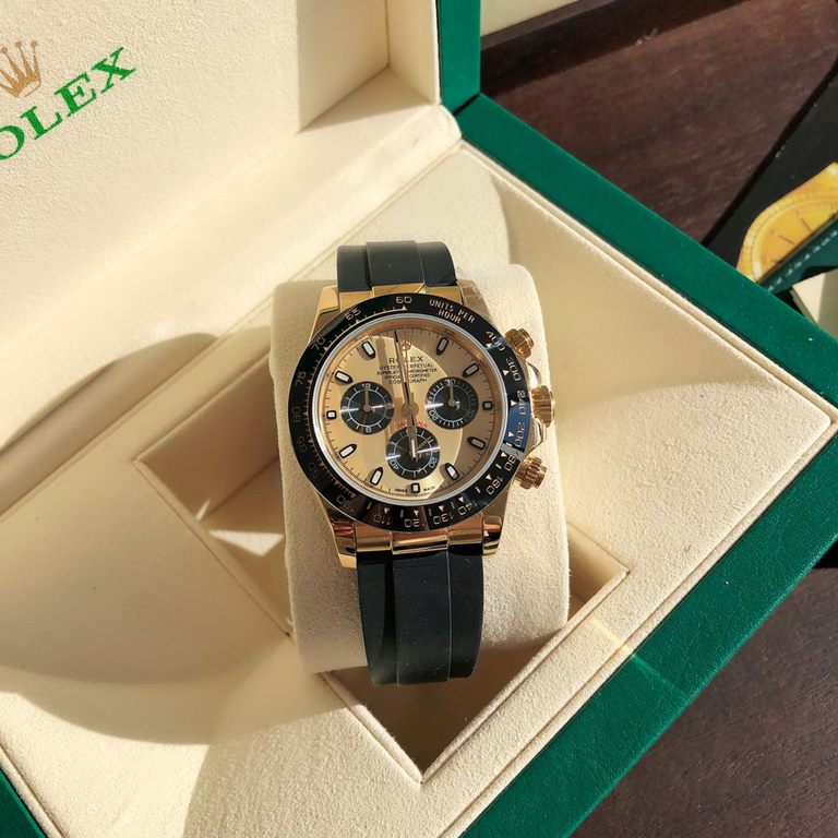 Wholesale box Support Hong Kong, U.S. direct mailROLEX-Rolex Daytona series. A masterpiece of artisanal craftsmanship. Each watch is strictly tested and equipped with super stable 4130 movement. One-position time adjustm