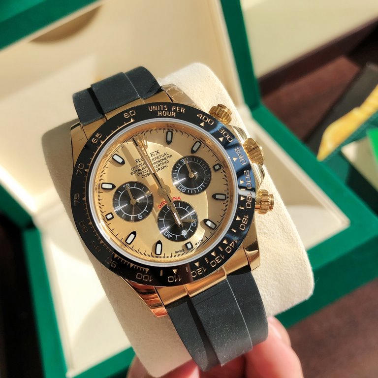 Wholesale box Support Hong Kong, U.S. direct mailROLEX-Rolex Daytona series. A masterpiece of artisanal craftsmanship. Each watch is strictly tested and equipped with super stable 4130 movement. One-position time adjustm