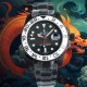 Year of the Dragon   BLACK new listing Rolex BLACK official customized version of the Greenwich REVENGE (Milgauss Revenge) limited edition on sale New DLC black plating process   anti-fingerprint coating one-piece bi-dir