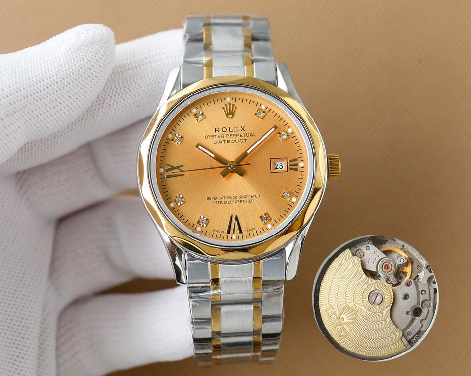 Five-star   Recommended] New Rolex business series, the whole watch is made of 316L steel, the dial is fine grinding sun pattern, so that you can read the time more clearly! High-grade atmosphere! 316L steel to create Xi