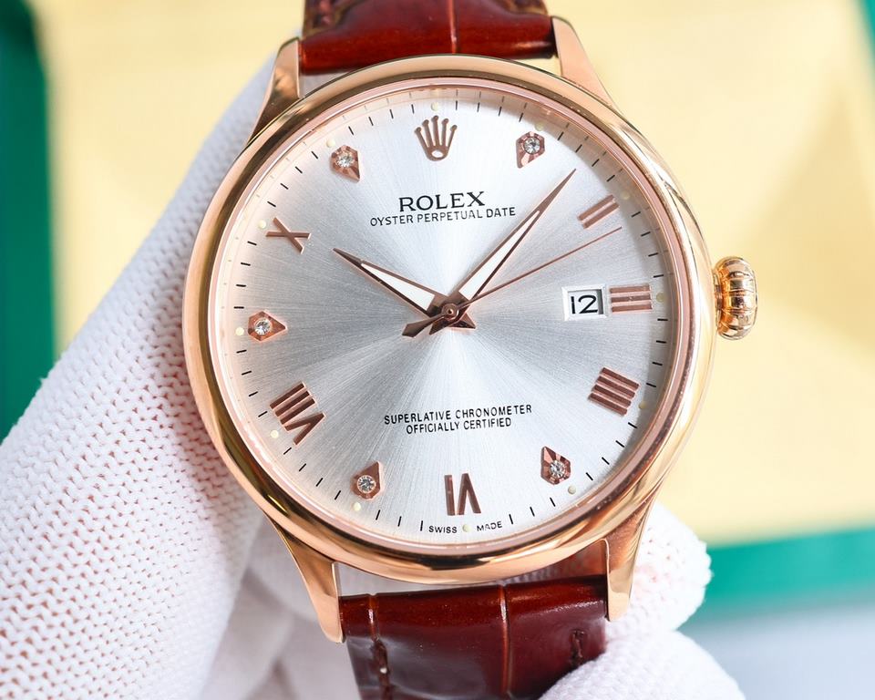 ... The new Rolex business watch is on the market!   Simple and elegant, business preferred! The watch is equipped with the original imported 9015 ultra-thin movement, 28,800 vibrations per hour, stable performance, zero