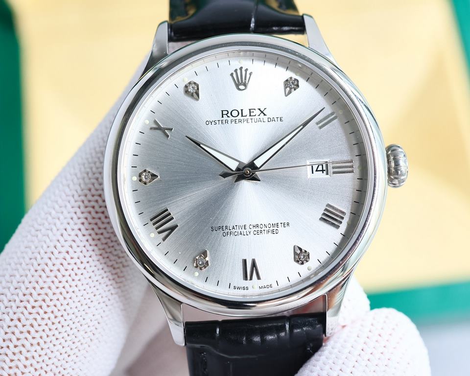 ... The new Rolex business watch is on the market!   Simple and elegant, business preferred! The watch is equipped with the original imported 9015 ultra-thin movement, 28,800 vibrations per hour, stable performance, zero