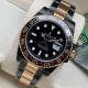 SL latest launch-Rolex GMT IIGMT①The latest official anti-counterfeiting card (official consistency)②904 stainless steel (restore the excellent structure of the genuine case cover)③Double rotating imported ceramic bezel 