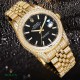 The highest version of the high-definition real photo journal full of diamonds models! 41mm diameter! Suitable for both men and women! Adopting 3255 automatic mechanical movement! Rolex luxury 18k nanotechnology! 5 group