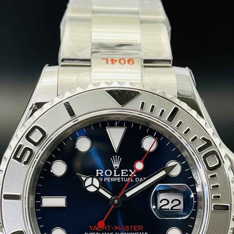 V2 Upgrade The highest version on the market Rolex Lau. Rolex Yacht-Master Super Imported 904L Yacht 40mm Series!1 Strap and case are made of imported 904 steel casting (grinding and polishing of all details are very del