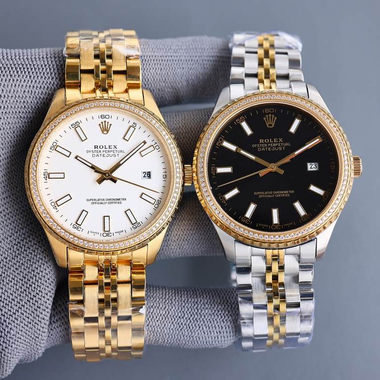 Brand Rolex (three needle new, business and leisure) luxury atmosphere type exquisite men's watches (new) Strap real cowhide strap (comfortable)  361 steel strap (durable) movement imported Citizen movement) Material sap