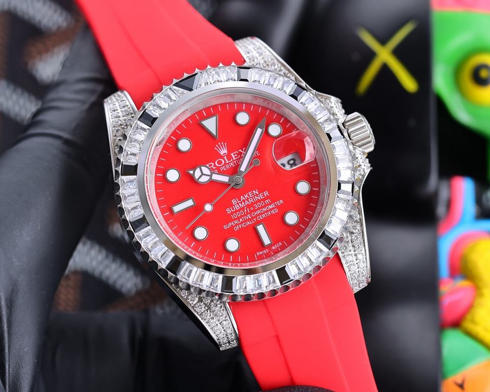 Rolex top plaything poisonous goods, do not like to hit the street watch water ghost you, he is definitely your soulmate. With Rolex's most classic submarine series water ghost as a prototype, after the ring mouth of the