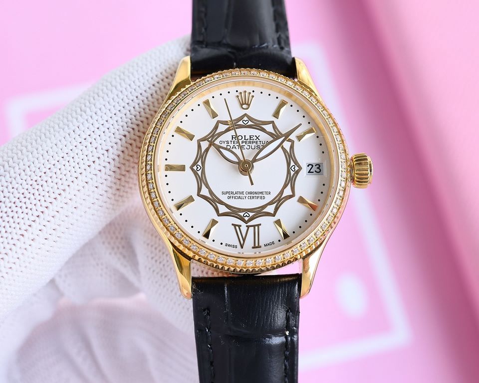 Explosive models recommended - interpretation of the hundred changes of the goddess, the best women's models of the year Rolex log type women's models upgraded V10 version of the fashionable women's watch simple three-ha