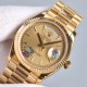 [TW] Rolex Weekly Log Type 36 series, this series of watches, bearing a lot of Rolex's classic elements dogtooth ring, presidential chain, bubble mirror, large gold watch, etc. This series of wristwatches watches since t