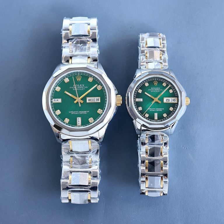 [Brand] Rolex[Type] Couple's watch     [Movement] Japanese mechanical movement 8205Material] 316L steel caseSapphire GlassLeather] steel bracelet tungsten steel bandSize] Diameter 40mm Thickness 12mmCharacteristics] Simp