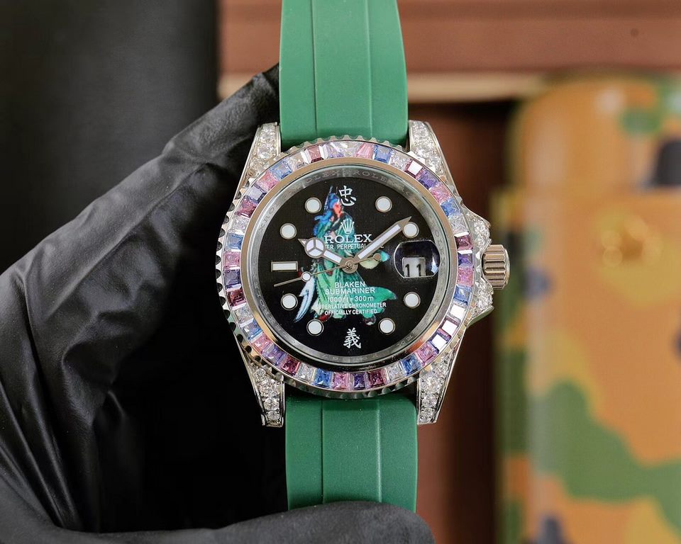 Rolex top plaything poisonous goods, do not like to hit the street watch water ghost you, he is definitely your soulmate. With Rolex's most classic submarine series water ghost as a prototype, after the ring mouth of the