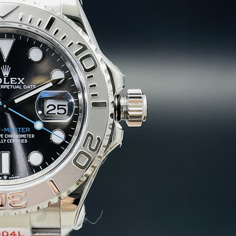 V2 Upgrade The highest version on the market Rolex Lau. Rolex Yacht-Master Super Imported 904L Yacht 40mm Series!1 Strap and case are made of imported 904 steel casting (grinding and polishing of all details are very del