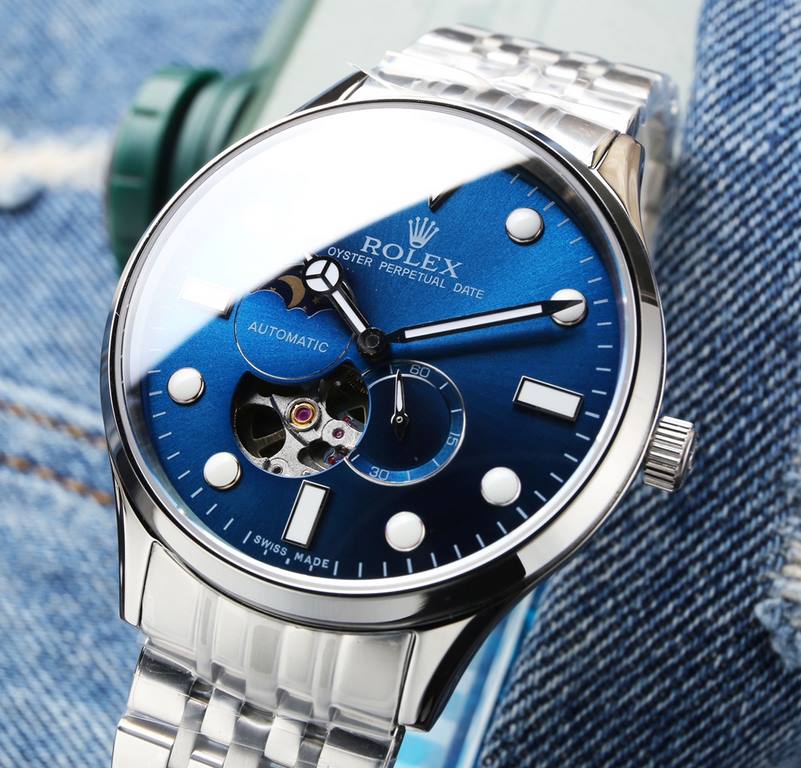 . (This product have been strictly waterproof pressure test, waterproof up to 120 meters  )Rolex, Sun, Moon and Stars series, equipped with the original imported 82S7 movement (0 return 0 after-sales), using super A stee