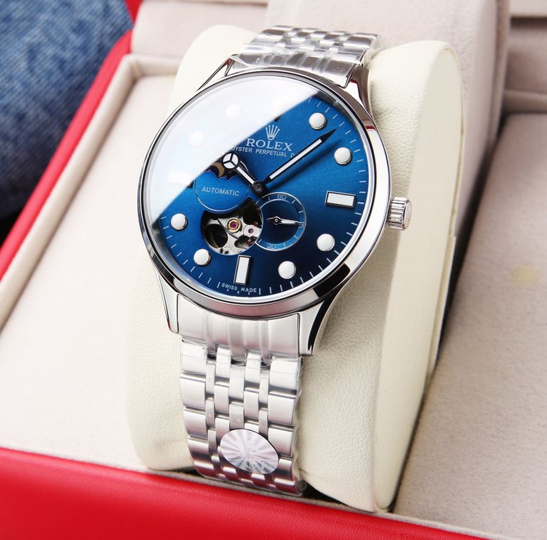 . (This product have been strictly waterproof pressure test, waterproof up to 120 meters  )Rolex, Sun, Moon and Stars series, equipped with the original imported 82S7 movement (0 return 0 after-sales), using super A stee