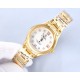 New Rolex Ladies' Watch!New listing! Shell face! Swarovski crystal diamonds with trendy matching! Simple dial design, simple but not monotonous! 316L stainless steel case, the corners of the more Hyun Li, show the charm 