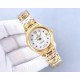 New Rolex Ladies' Watch!New listing! Shell face! Swarovski crystal diamonds with trendy matching! Simple dial design, simple but not monotonous! 316L stainless steel case, the corners of the more Hyun Li, show the charm 