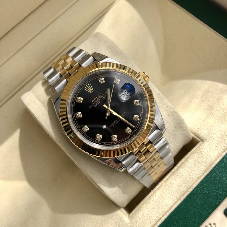 Wholesale box support Hong Kong, the United States direct mailRolex Rolex Logotype series men's watches, special channel bull goods! Dial size 41mm, equipped with Rolex Log original 3235 automatic mechanical movement, sc