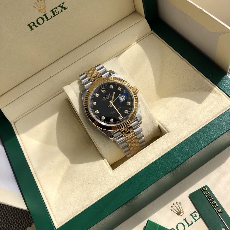 Wholesale box support Hong Kong, the United States direct mailRolex Rolex Logotype series men's watches, special channel bull goods! Dial size 41mm, equipped with Rolex Log original 3235 automatic mechanical movement, sc