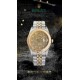 The highest version of the high-definition real photo Journal full of diamonds model! 41mm diameter! Suitable for both men and women! Adopting 3255 automatic mechanical movement! Rolex luxury 18k nanotechnology! 5 groups