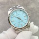 Rolex Oyster Perpetual, Tiffany blue dial, 36mm diameter! Sapphire glass, 904 steel! Shipments