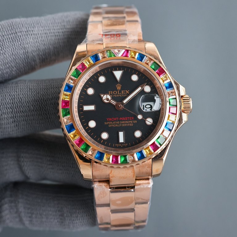 Glossy Diamond   Rolex top plaything poisonous goods, like to hit the street watch water ghost you, he is definitely your soulmate. With Rolex's most classic submarine series water ghost as a prototype, after the ring mo