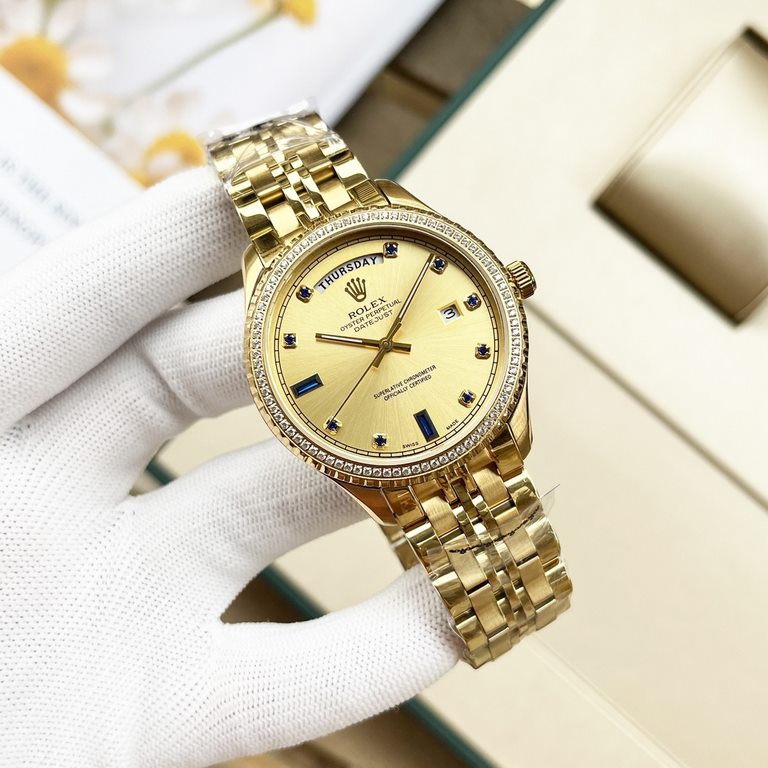 Same. Rolex-ROLEX  Boutique Men's Watches       New multifunctional design. Gentleman style, excellent quality, hot sale all over the city. Adopting imported Citizen movement, top-grade 316 stainless steel case, mineral 