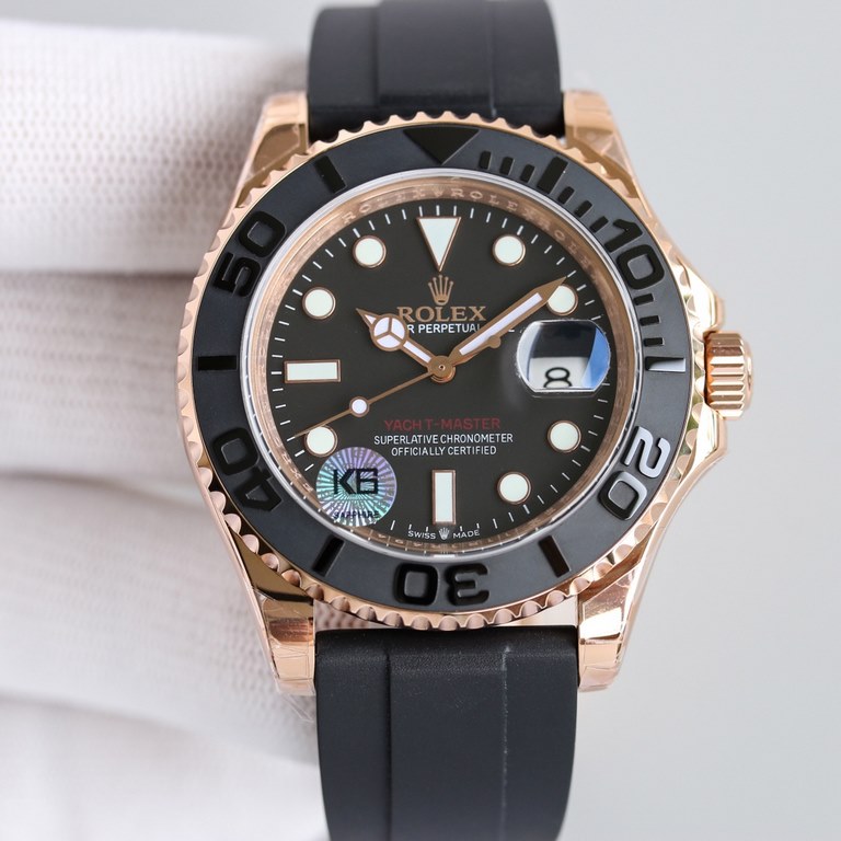 High-end version! The gold yacht Rolex yacht Master 116695SATS V10 edition 震来撼襲袭[Drool] again upgraded, equipped with 2836 movement, yacht yacht Master collection of the last generation of a version of the excellent work