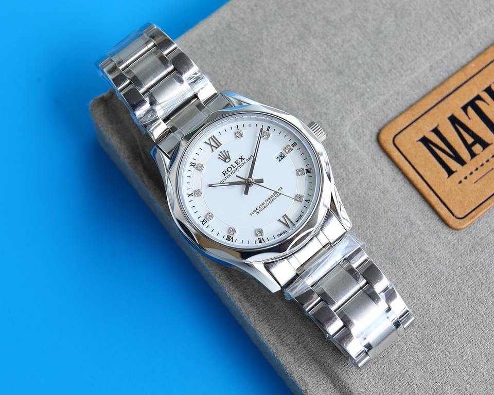 The same [five-star   recommended] new Rolex business series, the whole watch is made of 316L steel, the dial is made of finely ground sunburst, so that you can read the time more clearly! High-grade atmosphere! 316L ste