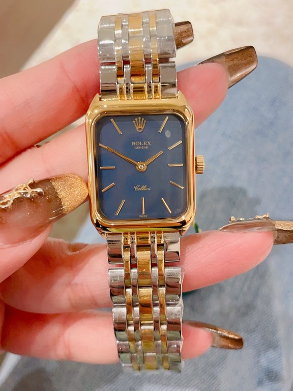 Rolex vintage cellini series, a unique presence in the vintage models, with the current Rolex style is very different, still entangled in going out to wear what table! This Rolex small gold watch must enter, a glance at 