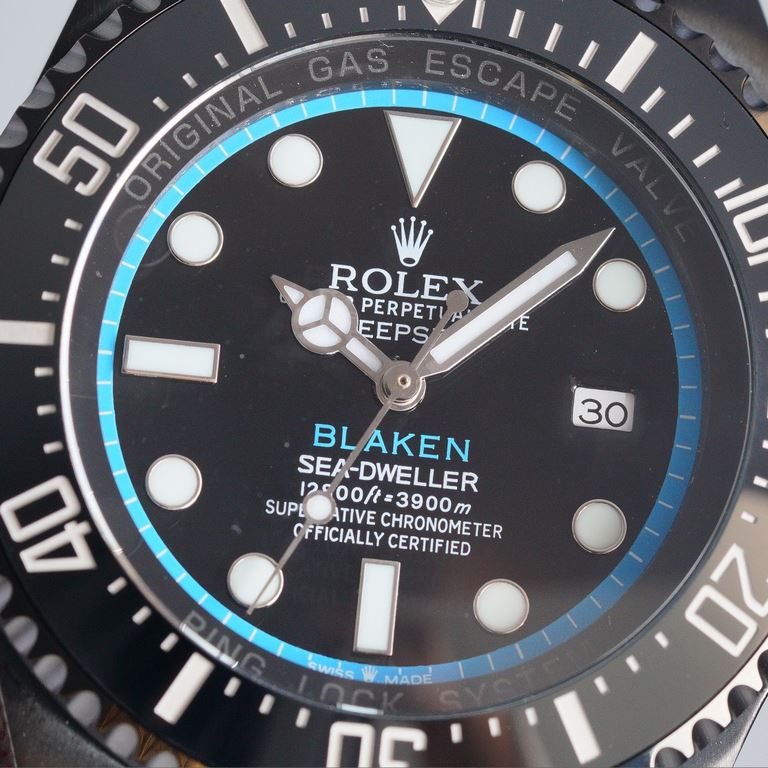 VR Supreme! The Supreme Ghost King dares to experiment and create another new trend - 44mm watch diameter!The Rolex SEA Deep Submarine Overseas Customized Edition - Red DevilBlueBlack is a stunning arrival. Equipped with