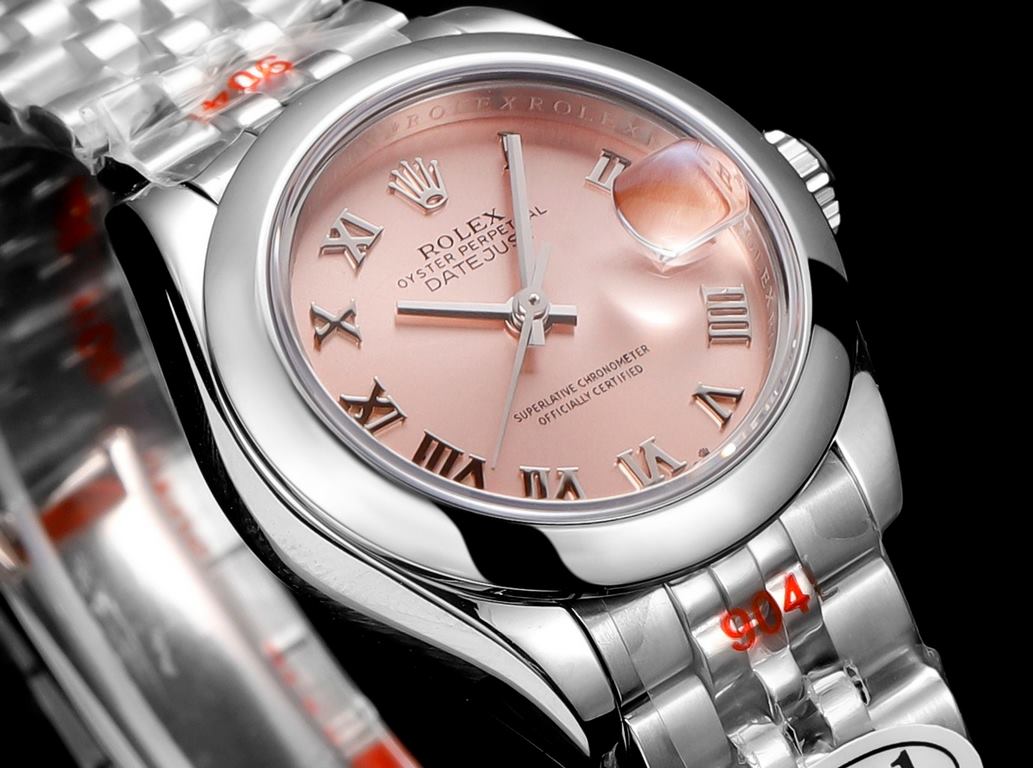 Factory CleanC - The perfect combination of white gold and 904L steel - Rolex Logbook 28mmThe classic timepiece designed specifically for women, the combination of technology and aesthetics live up to expectations, this 