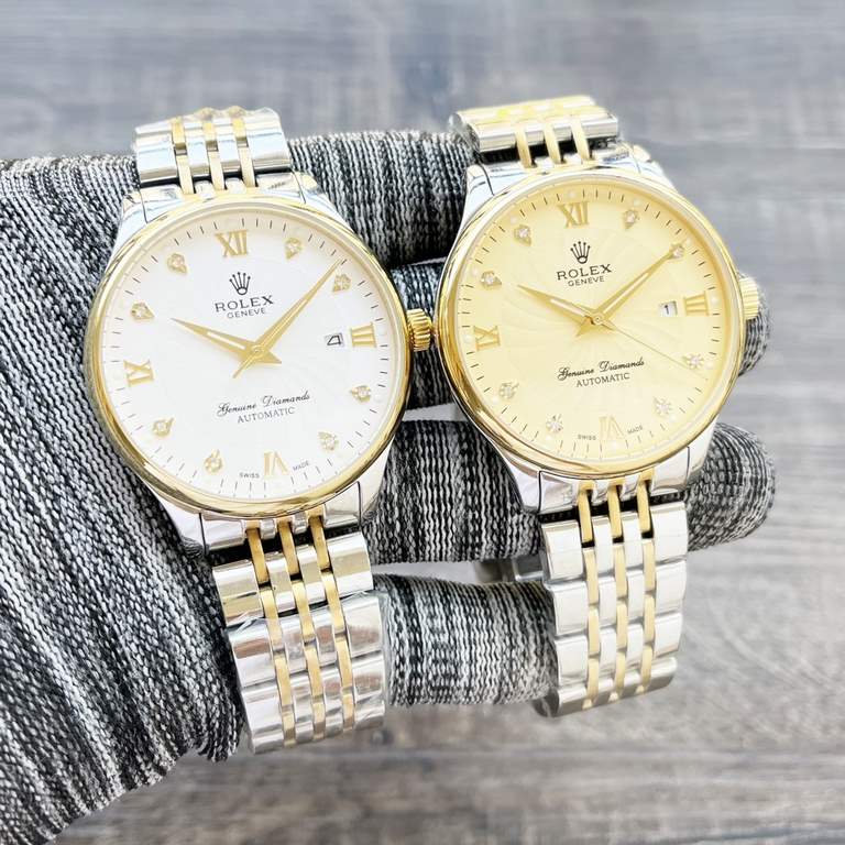 【Newest】：Rolex    three-hand design【Type】：Boutique men's watches[Strap] real cowhide strap  316 steel strap (comfortable and durable)[Movement] High-end automatic mechanical movement[Mirror] mineral reinforced glass (mor