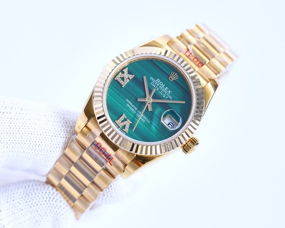 Taiwan factory upgraded version   the opening of the year masterpiece non-market quality original molding the highest version of the market Rolex Rolex log type series full of stars with diamonds mechanical men's watches