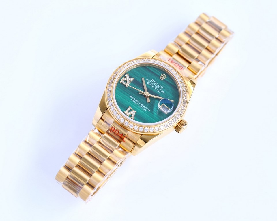 Taiwan factory upgraded version   the opening of the year masterpiece non-market quality original molding the highest version of the market Rolex Rolex log type series full of stars with diamonds mechanical men's watches