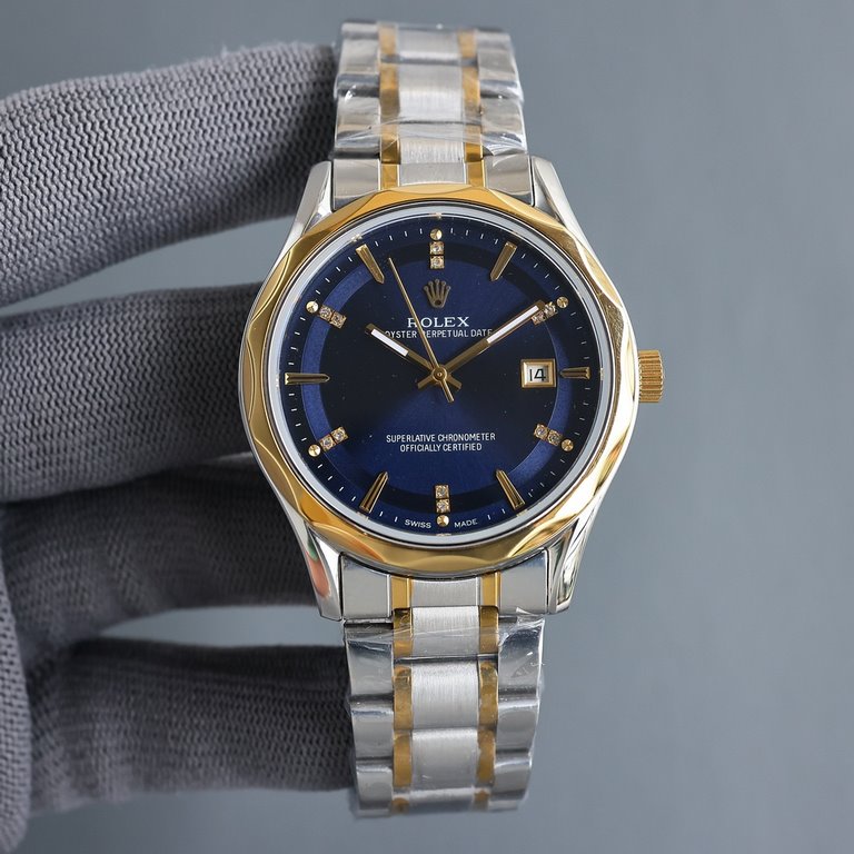 Unity[Five-star   Recommended] New Rolex Business Series, the whole watch is made of 316L steel, the dial is made of finely ground sunburst, so that you can read the time more clearly! High-grade atmosphere! 316L steel t