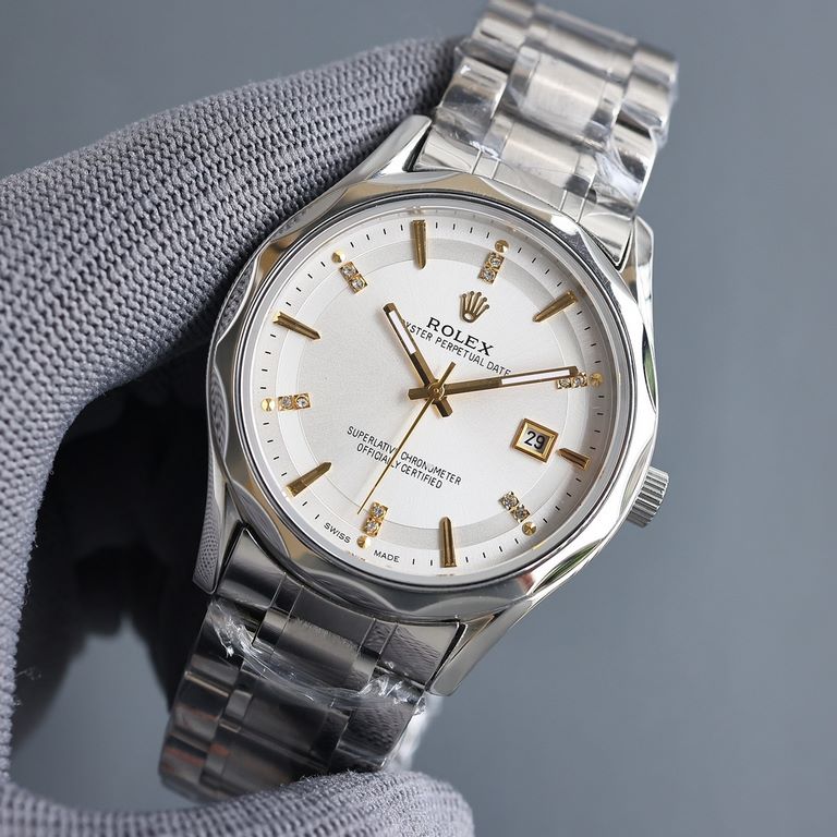 Unity[Five-star   Recommended] New Rolex Business Series, the whole watch is made of 316L steel, the dial is made of finely ground sunburst, so that you can read the time more clearly! High-grade atmosphere! 316L steel t