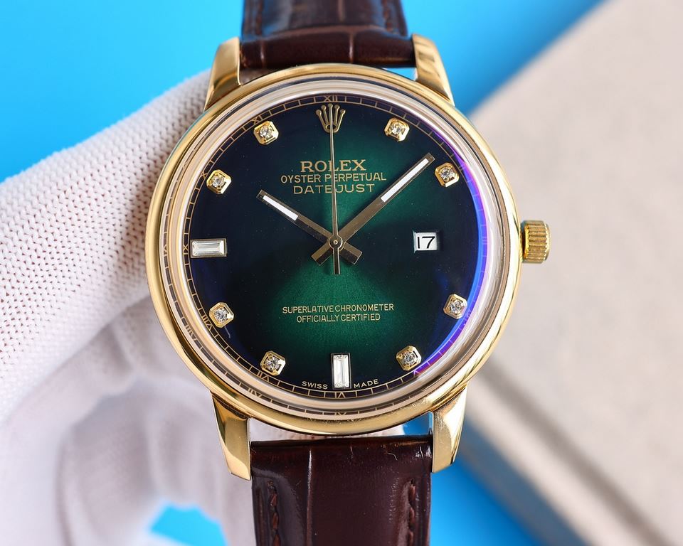 The newest version debuts in 2023ROLEX Rolex . Logbook Series] is a gentleman's watch, suitable for a variety of activities and occasions of the men's watch Equipped with accurate and stable imported caliber 9015. 28,800