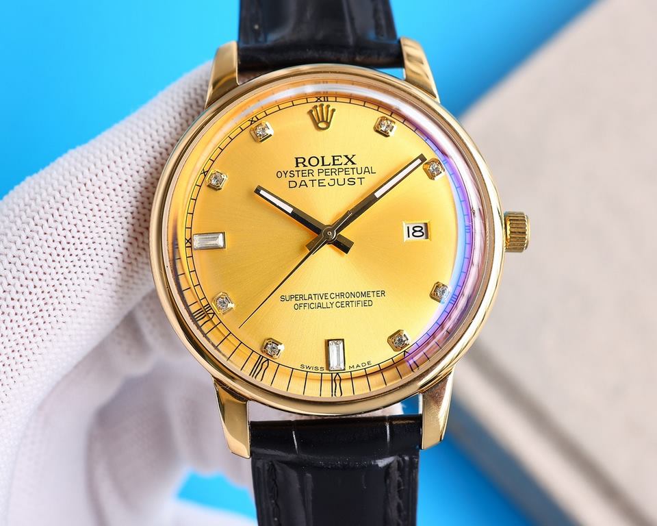 The newest version debuts in 2023ROLEX Rolex . Logbook Series] is a gentleman's watch, suitable for a variety of activities and occasions of the men's watch Equipped with accurate and stable imported caliber 9015. 28,800