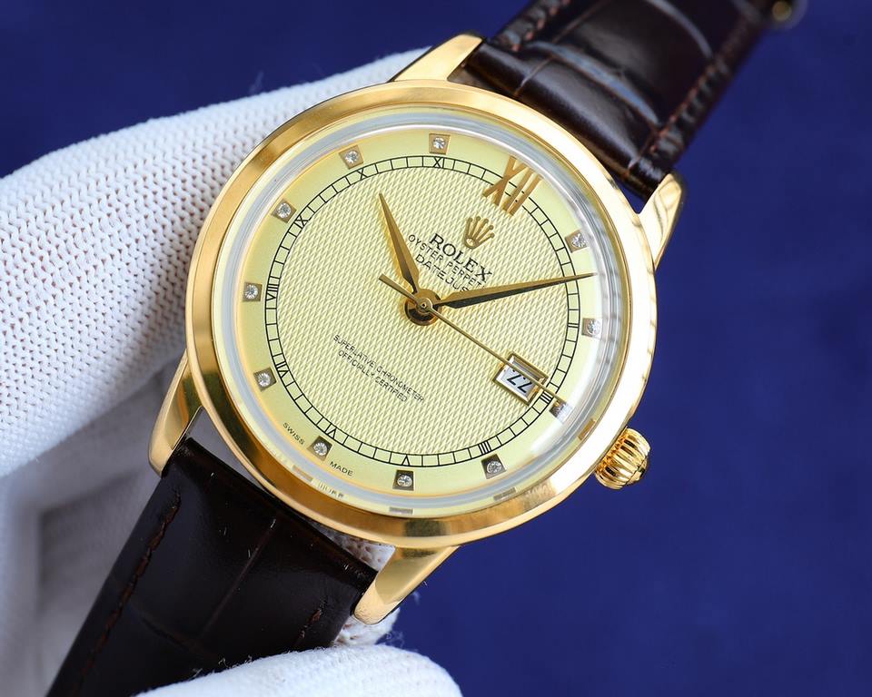 ROLEX Rolex . Cellini, a gentleman's watch, suitable for all kinds of activities and occasions of the men's watch equipped with accurate and stable imported movement 9015. 28,800 vibrations per hour, zero repair quality!