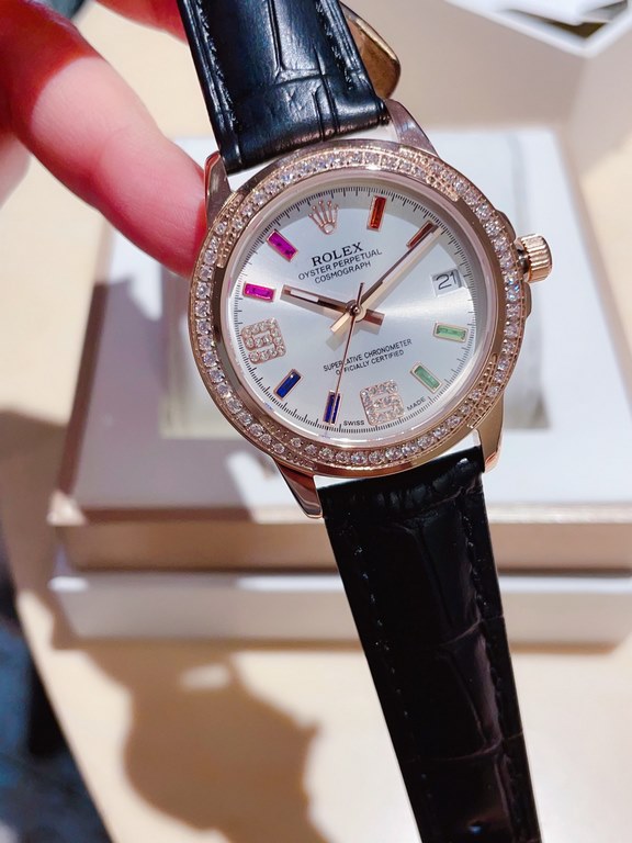 Rolex exquisite quality of the latest debut of meticulous wrist beauty harmonic beauty immortal flawless picking subtle Yueer  brand] Rolex (physical more beautiful recommended)     [Type] exquisite women's watches[Strap