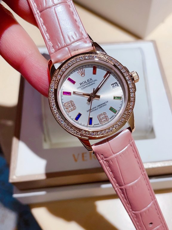 Rolex exquisite quality of the latest debut of meticulous wrist beauty harmonic beauty immortal flawless picking subtle Yueer  brand] Rolex (physical more beautiful recommended)     [Type] exquisite women's watches[Strap