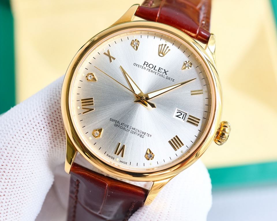 ... The new Rolex business watch is on the market!   Simple and elegant, business preferred! The watch is equipped with the original imported 9015 ultra-thin movement, 28,800 vibrations per hour, stable performance, zero